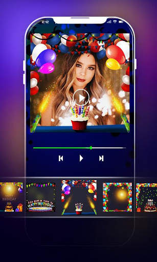 Birthday Wishes - Photo Effect Video Status Maker screenshot 5