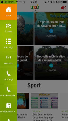 Radio Péyi Guyane screenshot 1