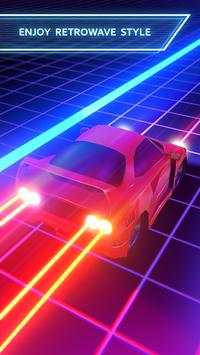 Beat Rider: Retrowave Race screenshot 2