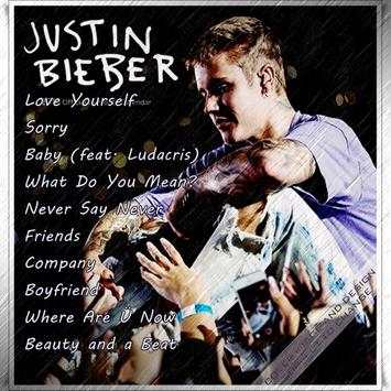 Songs Justin Bieber screenshot 1