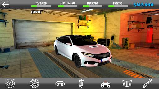 Racing Honda Car Simulator 2021 screenshot 4