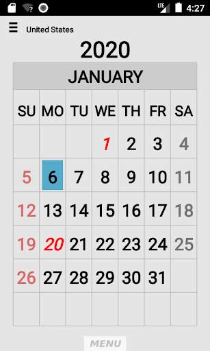 Wallet Calendar screenshot 4