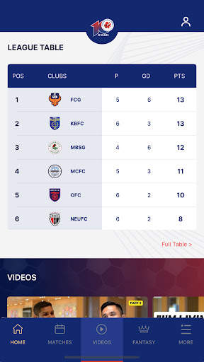 Indian Super League Official screenshot 5