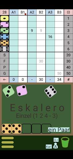 Eskalero Würfelspiel screenshot 1