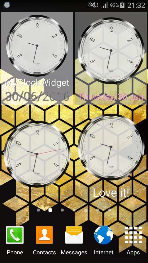 Luxury Analog Clock screenshot 5