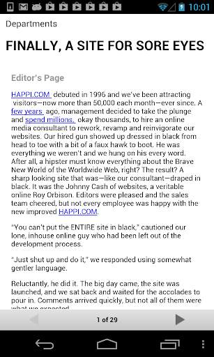 Happi Magazine screenshot 3