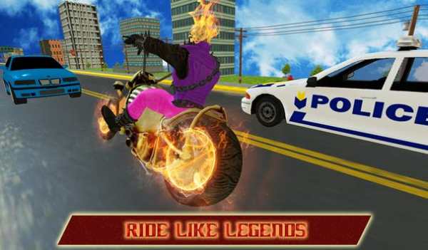 Ghost Hero Rider: Scary Bike Racing screenshot 13