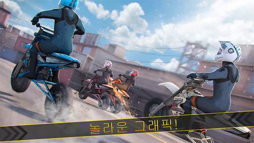 모토 크로스 레이싱 묘기 - 오토바이 & 바이크 게임 screenshot 5