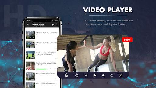 Sax Video Player - All Format HD XNX Video Player screenshot 1