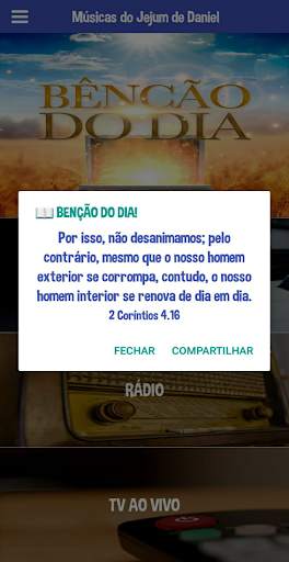 O Jejum de Daniel - Músicas, Tv e Rádio screenshot 2