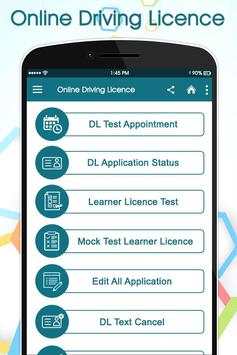 Driving Licence Online Apply screenshot 1