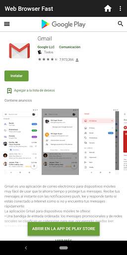 Web Browser Fast screenshot 3