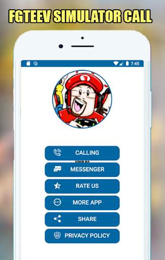 Simulator Video Call And Messanger For FGTEEV Fam screenshot 1
