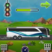 Kids Bus Driving - Bus Game logo