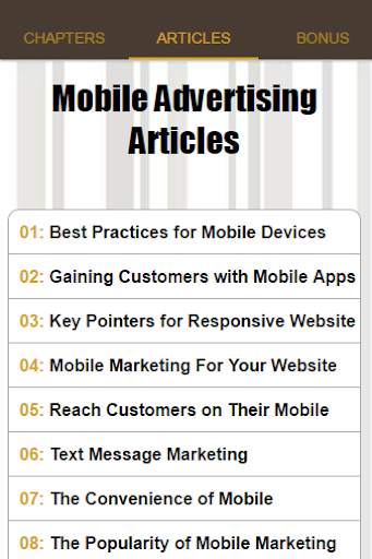 Mobile Advertising Course screenshot 7
