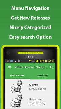 Hrithik Roshan Songs Hindi screenshot 1