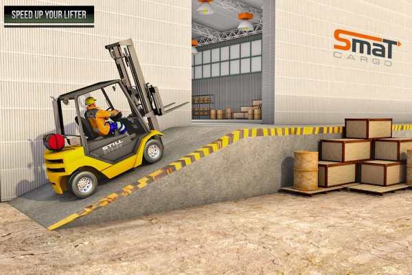 Lifter Cargo Simulator 3D Fork-lifter Game screenshot 4