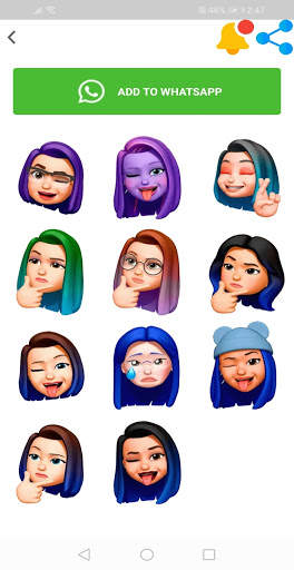 New Emojis Stickers 3D For WhatsApp 2021 screenshot 6