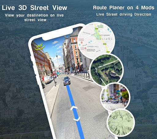 Live Street View Satellite Map & Travel Navigation screenshot 1