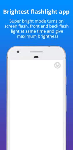 Bright Torch light – Front and back flashlight app screenshot 8