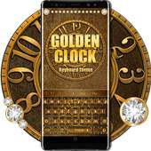 Golden Clock Keyboard 10001004