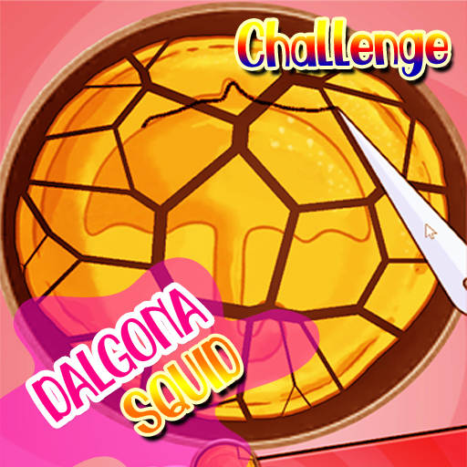 Dalgona Squid Candy Challenge 1.0