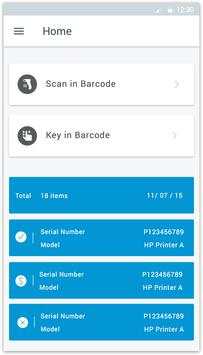 HP RA App screenshot 2