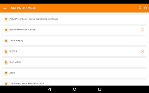 UNFPA One Voice Mobile screenshot 8