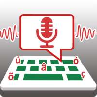 Portuguese Voice Keyboard – Speak to Type logo