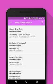 Músicas de Marilia Mendonça screenshot 3