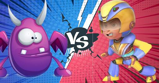 vir the robot boy game, VIR VS VIRUS : Veer game screenshot 5
