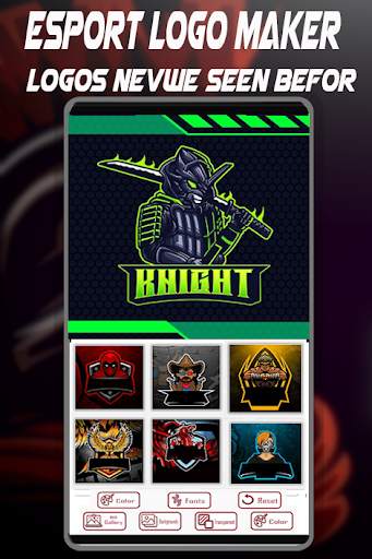 Esports Gaming Logo Maker app screenshot 6