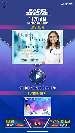 Radio Zindagi: Hindi Radio USA screenshot 2