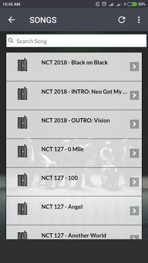 NCT Lyrics (Offline) screenshot 4