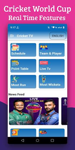 Cricket World Cup 2023 Live screenshot 1