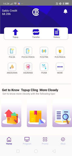 Topup Clingg screenshot 1