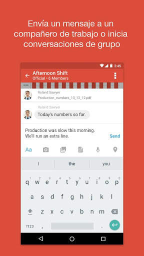Zinc - Enterprise Messaging screenshot 1
