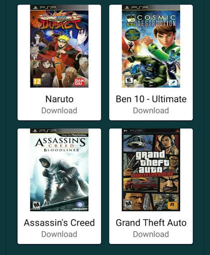 PSP PPSSPP Games screenshot 4
