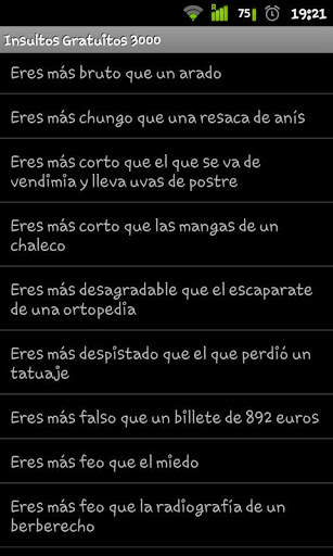 Insultos Gratuitos 3000 4 تصوير الشاشة
