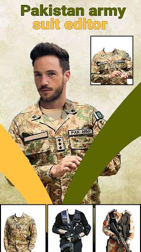 Pak Army Dress Changer: Commando Army Suit Editor screenshot 2