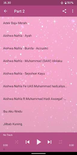 Lagu Aishwa Nahla Lengkap Offline screenshot 7