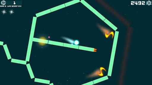 Free Meteor: 2D Arcade & Offline games in Space screenshot 7