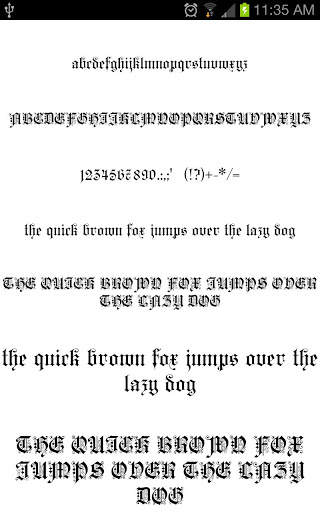Royal Fonts for FlipFont free screenshot 3