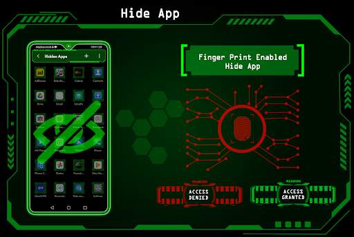 Angle Launcher 2 - App lock screenshot 4