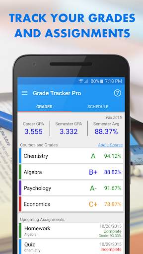 Grade Tracker Pro (Free!) скриншот 1