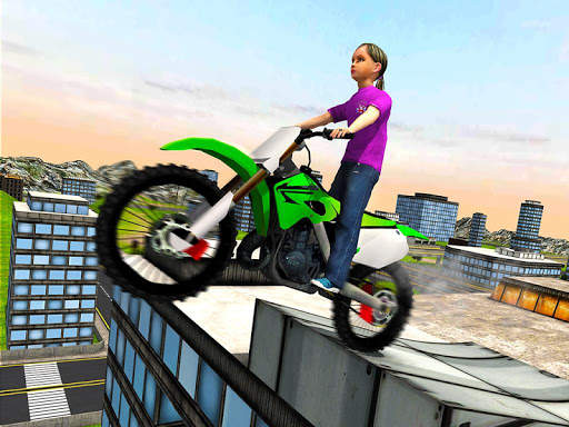 Kids MotorBike Stunt Rider 3D screenshot 10