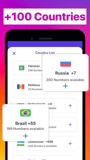 Virtual Phone Number for Instagram screenshot 3