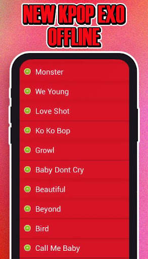 Song Exo Offline - Obsession - screenshot 3