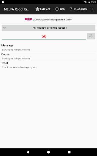 MELFA Robot Error screenshot 8