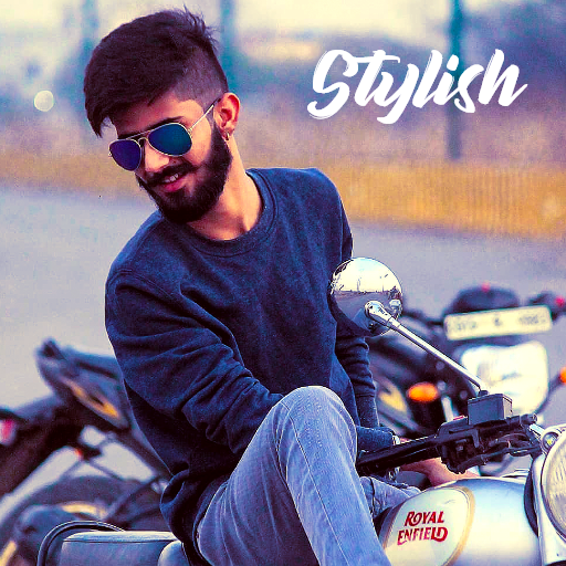 Stylish Man Photo Editore أيقونة